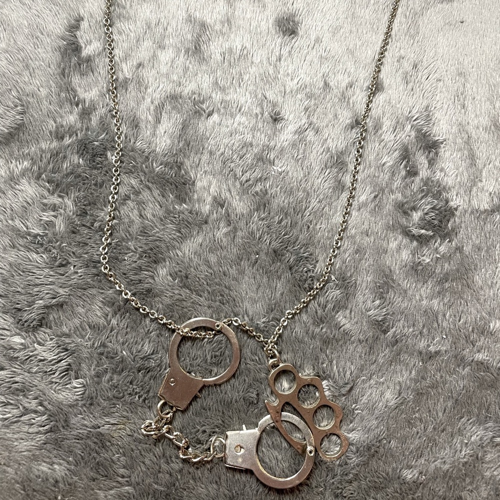 2 cuff style necklaces